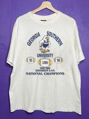 Vintage Georgia Southern Eagles Football Shirt, Georgia Southern University Tee